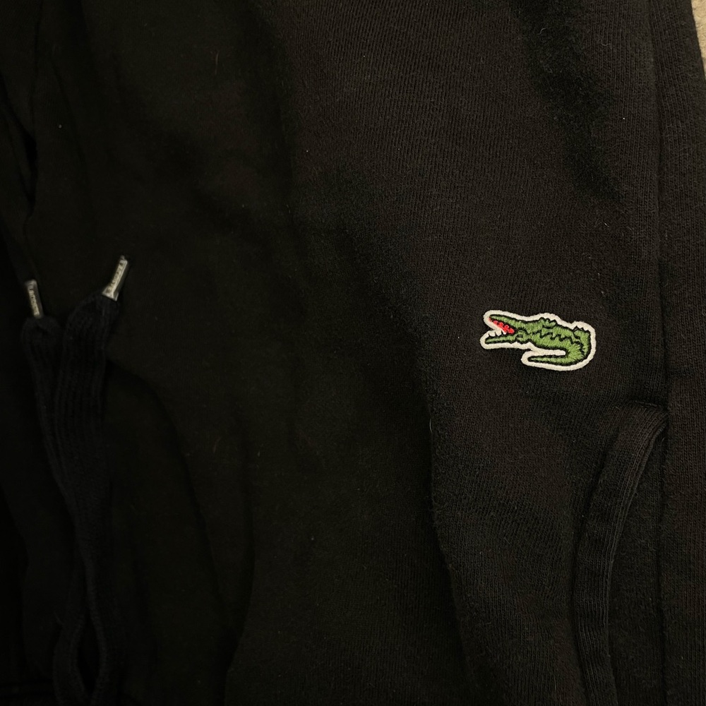 Lacoste Black sweat pants